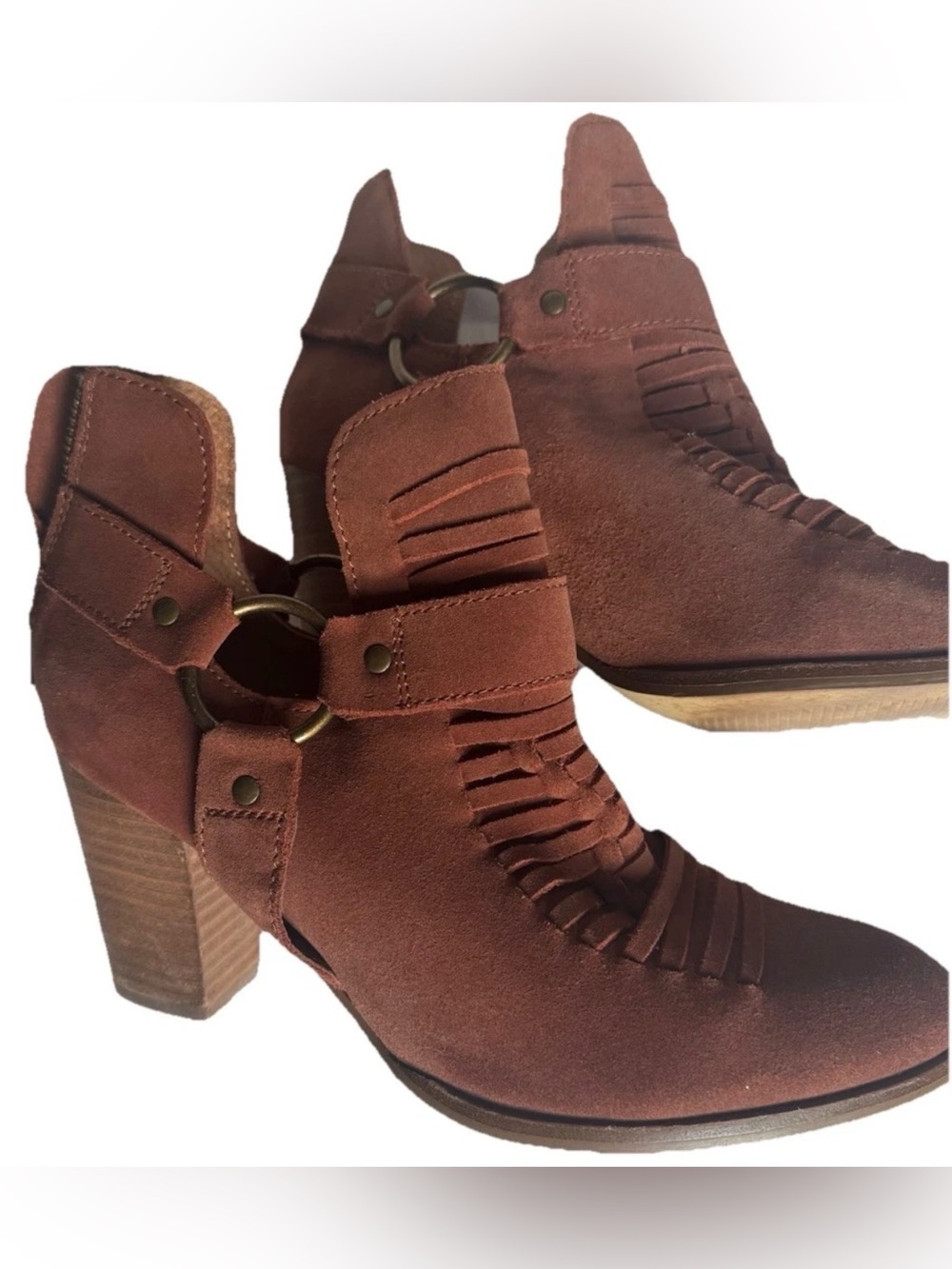 Seychelles Los Angeles women’s size 8.5 Brown Suede Booties